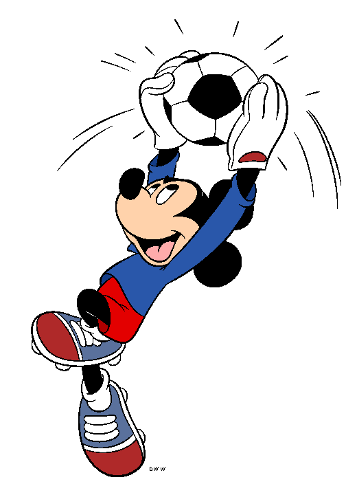 mickey mouse football clipart - photo #42