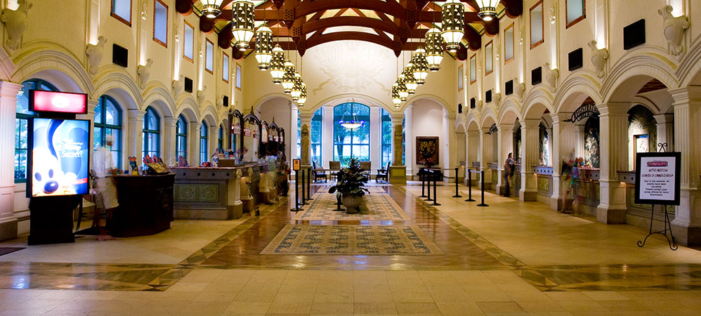 lobby resort