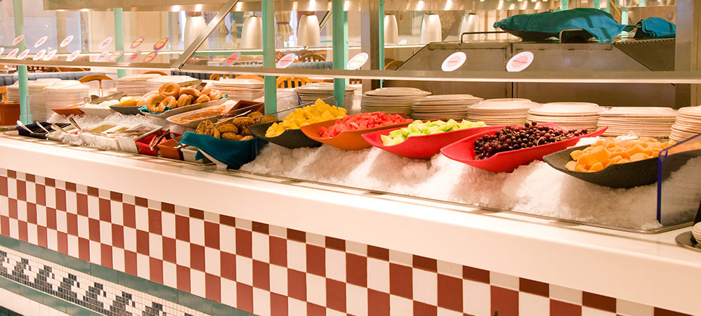 Beach club foods