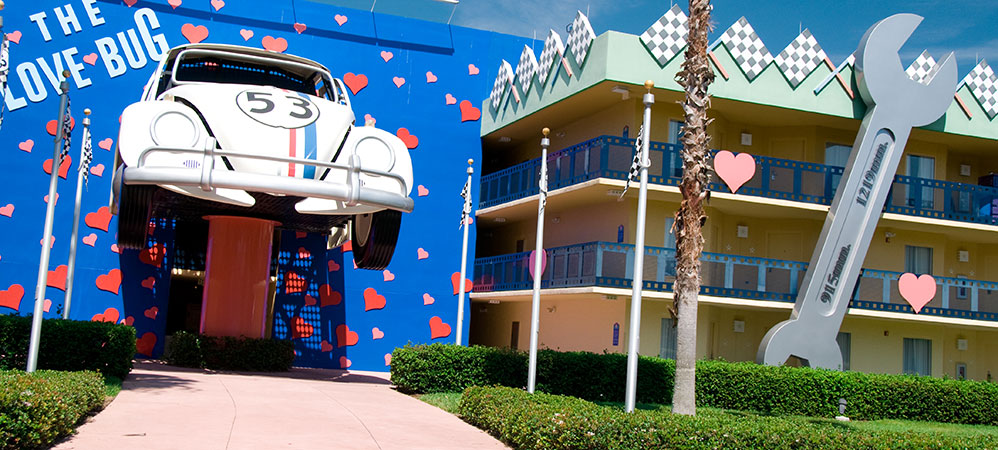 All-Star movies resort car