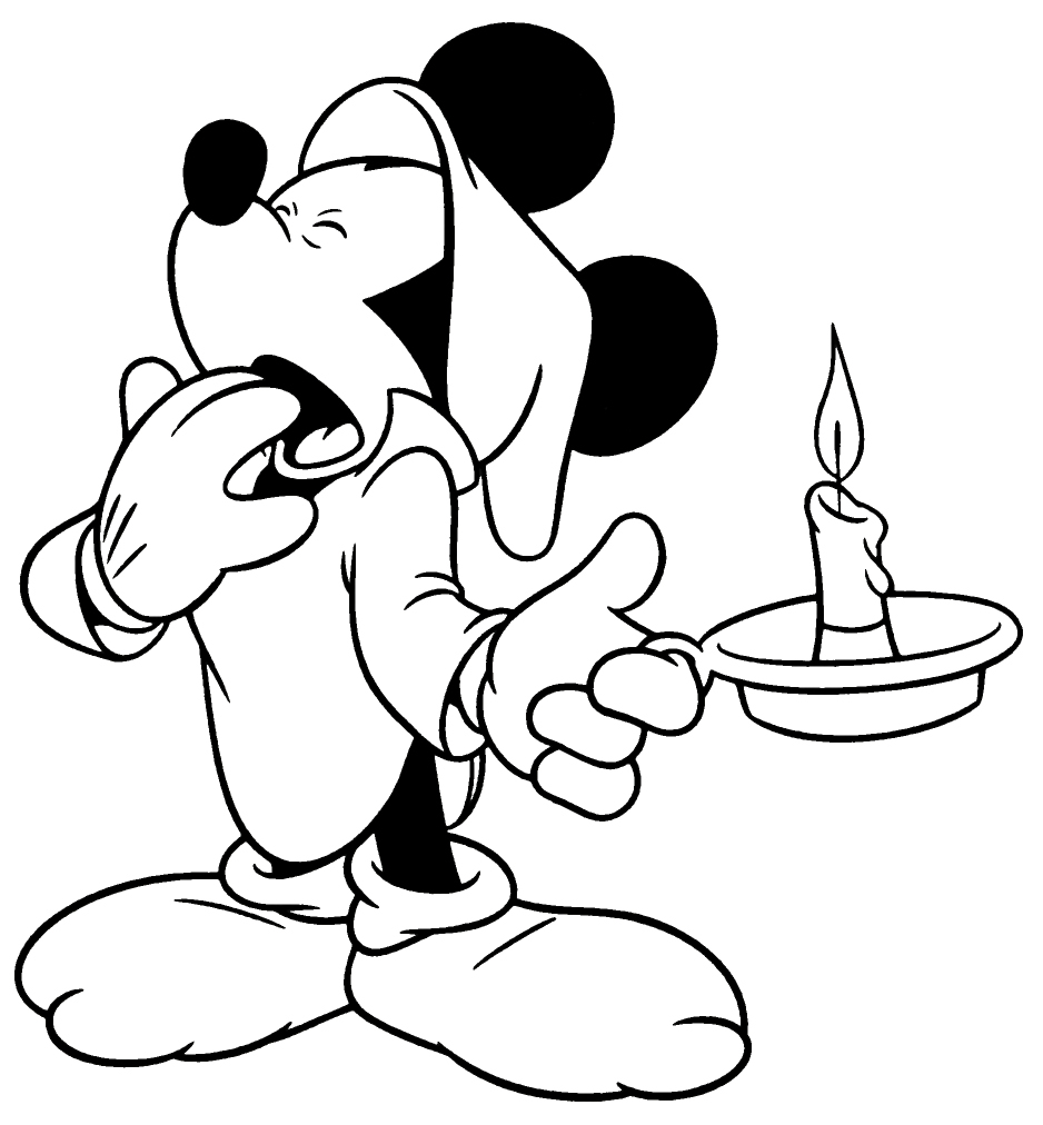 Coloring Pages Mickey Mouse