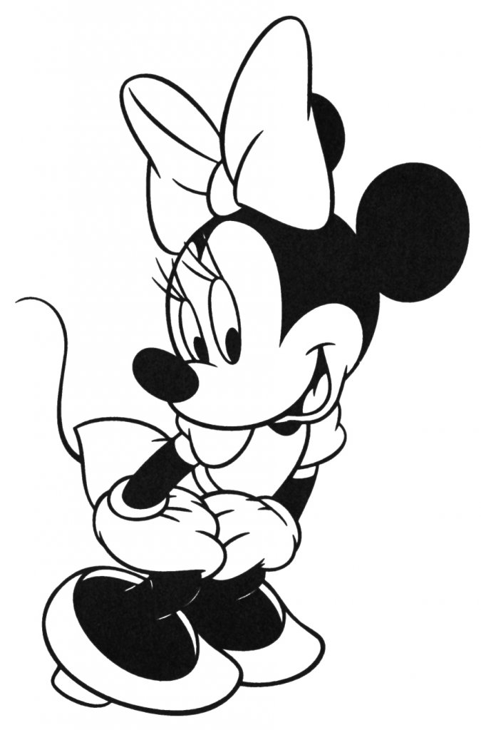Minnie Mouse coloring