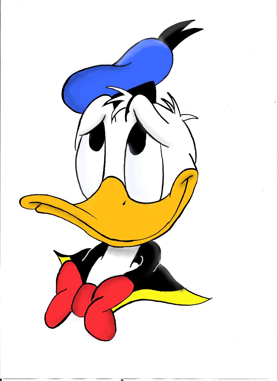 donald duck head