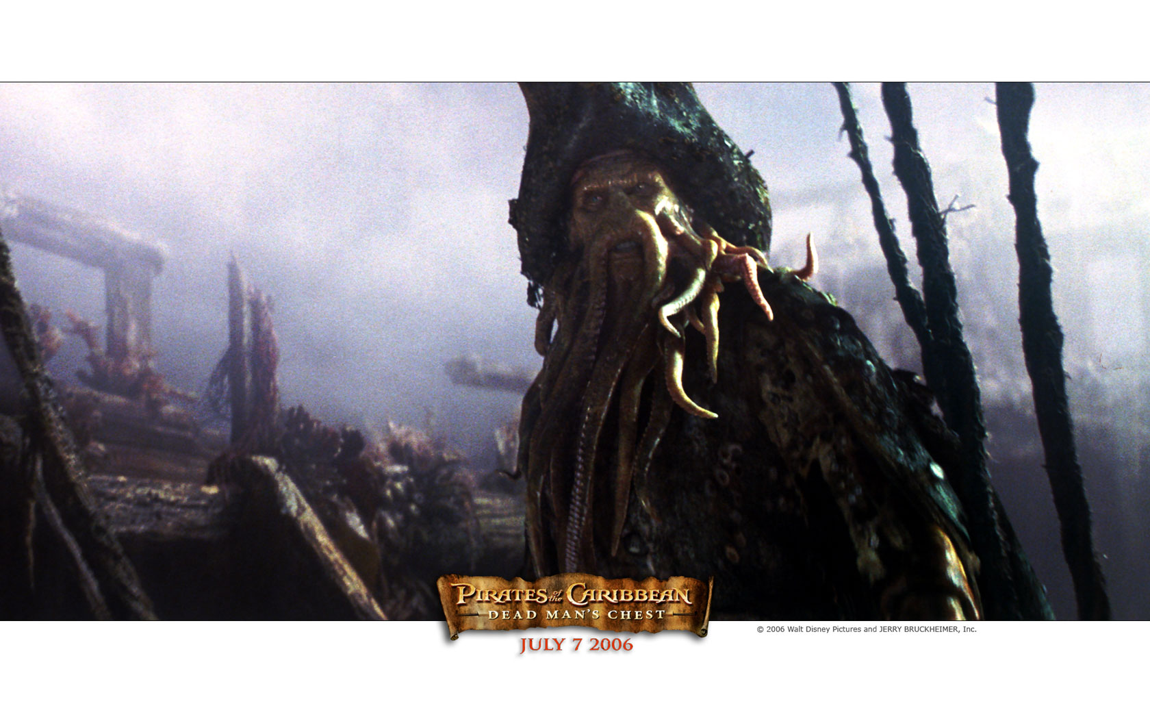 Bill Nighy Dead Mans Chest Wallpaper 1024