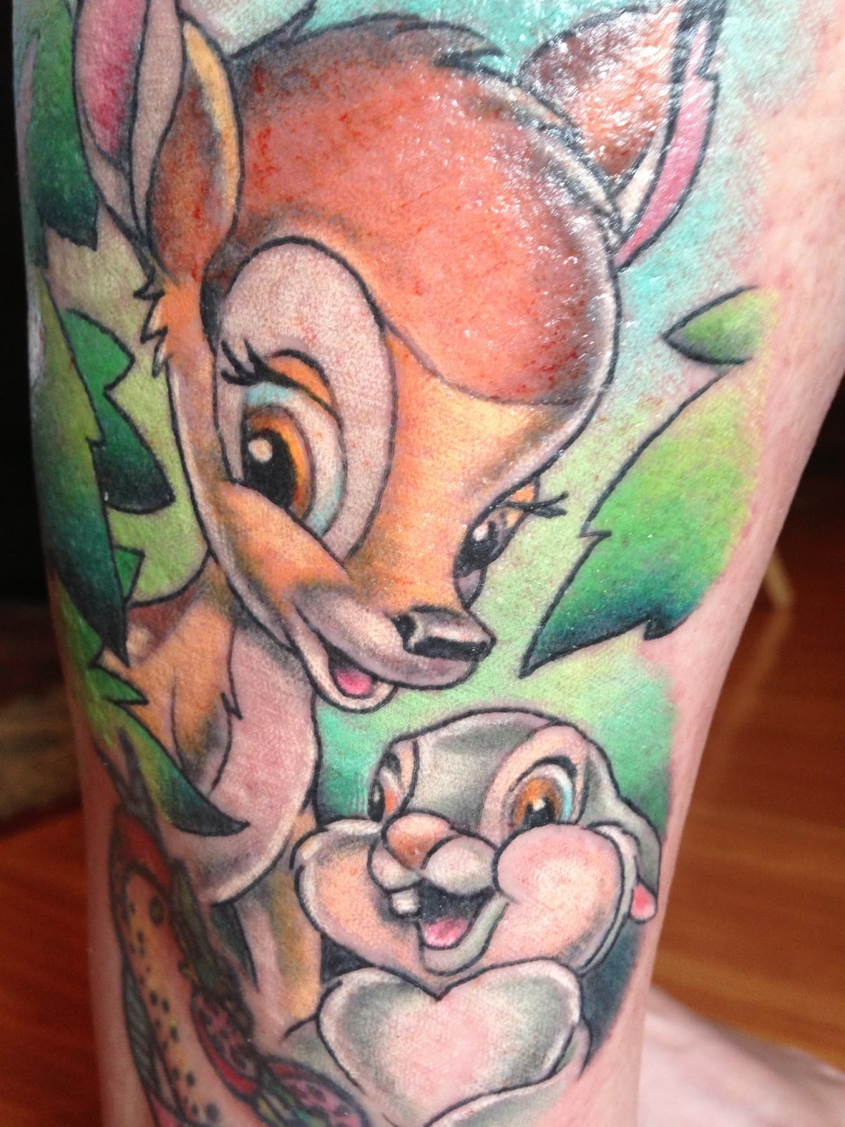 Disney cute tattoo