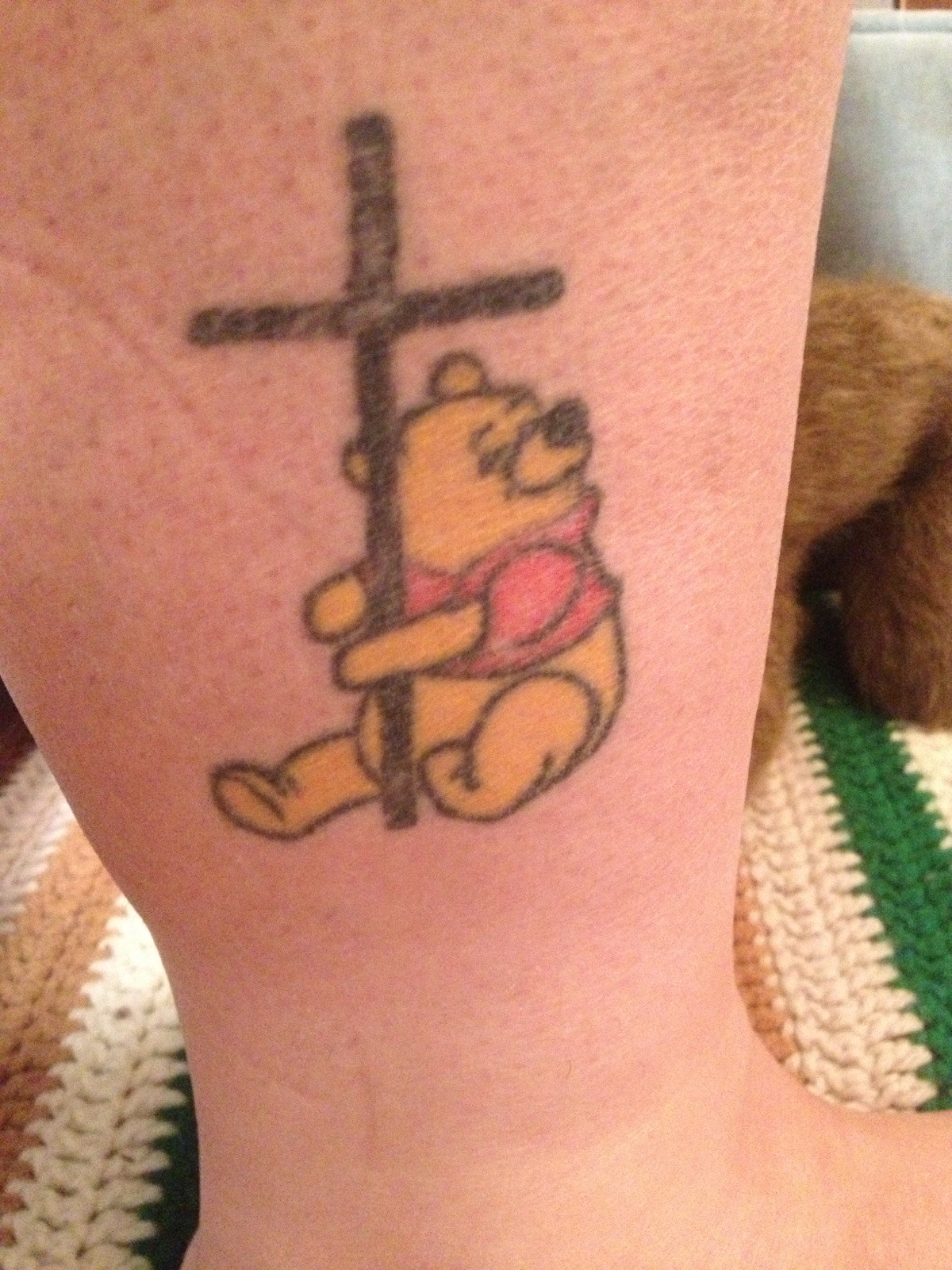 disney winnie tattoo