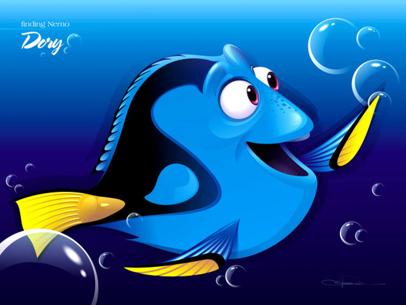 Dory nemo-wallpaper
