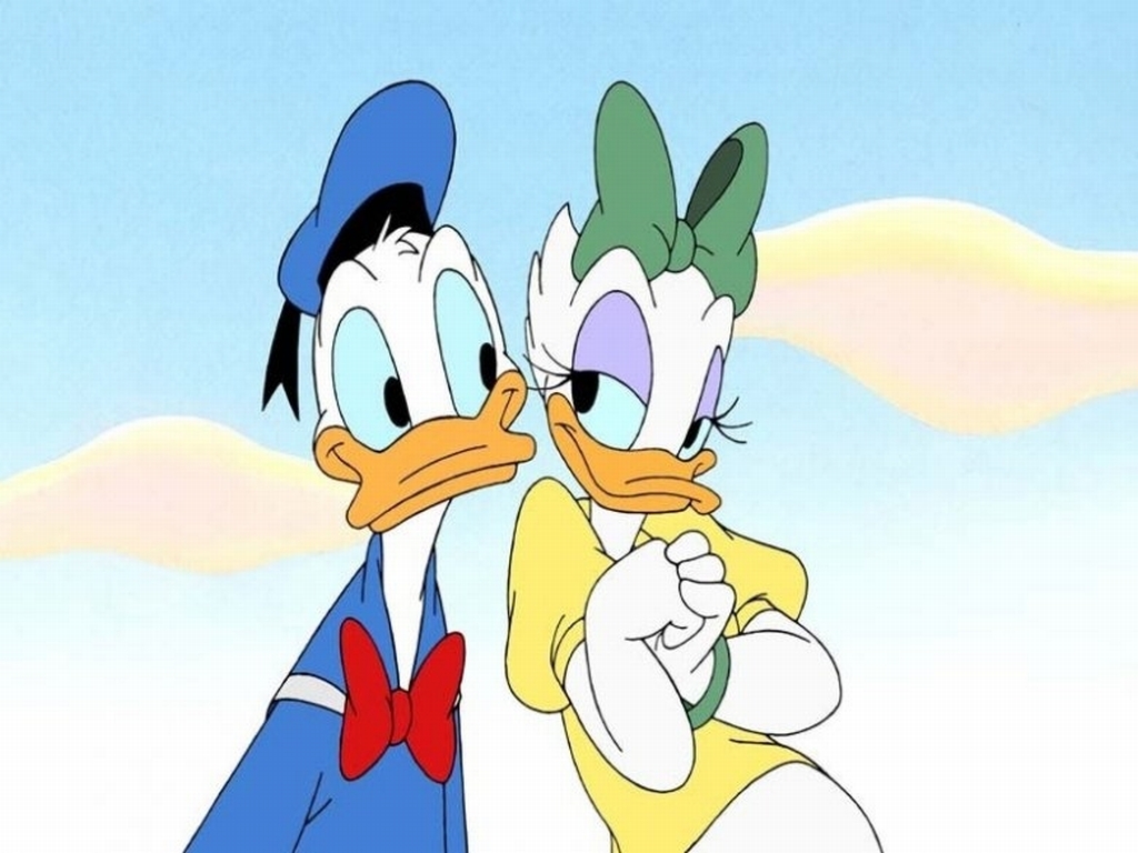 Donald Daisy in love
