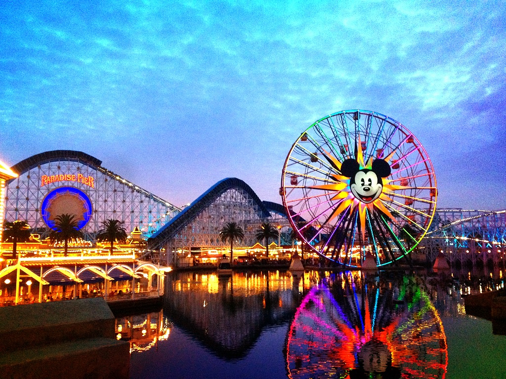 Disneyland Paradise Pier disneyland
