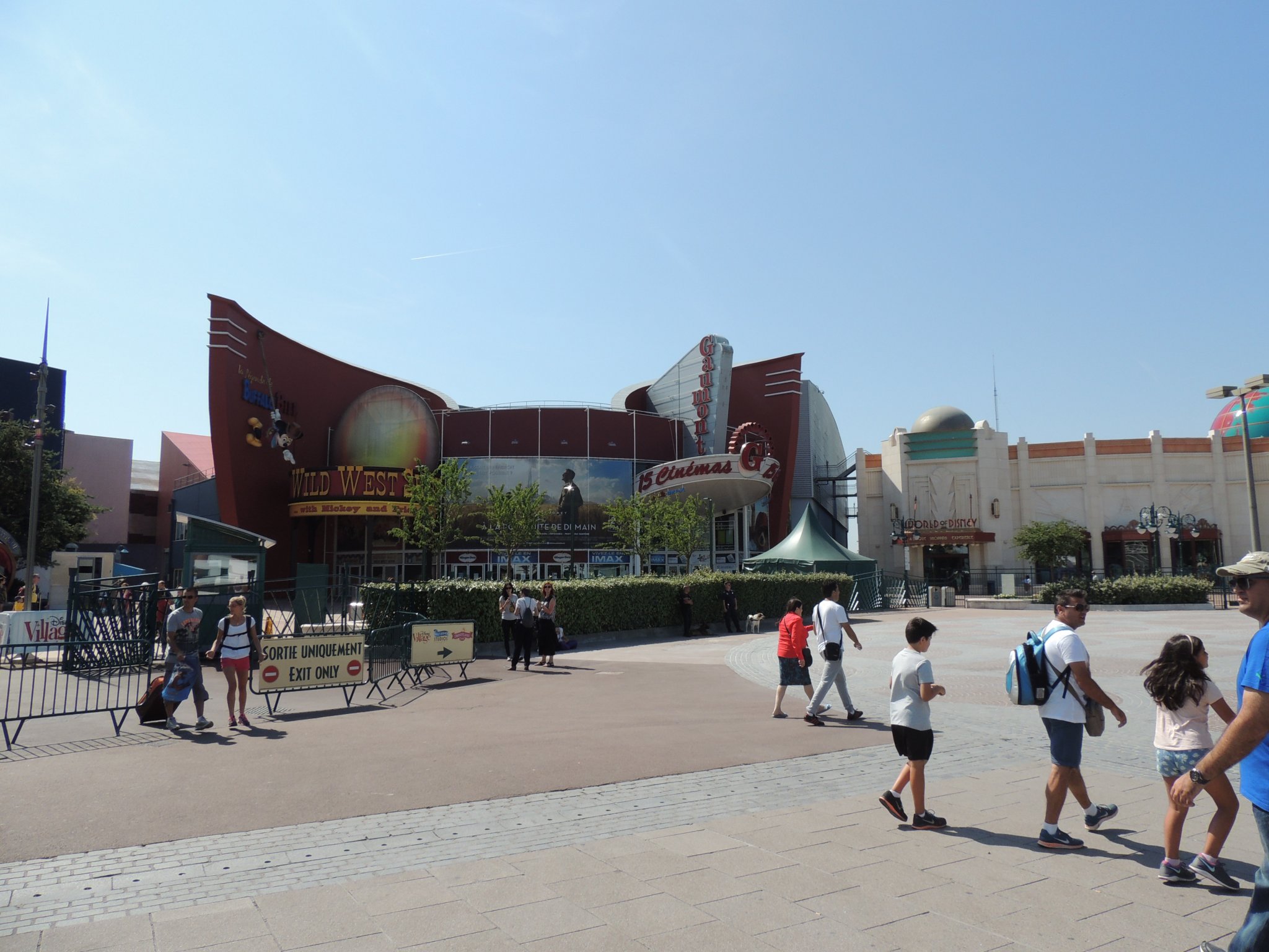 Disneyland wild west studios