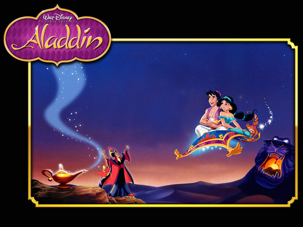 aladdin lamp wallpaper