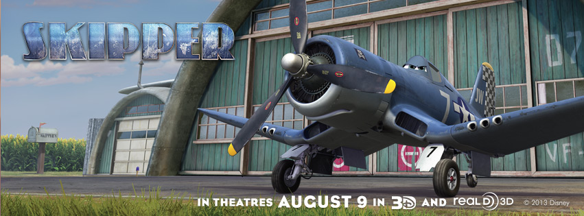 Disney Planes Skipper facebook 851 x 315
