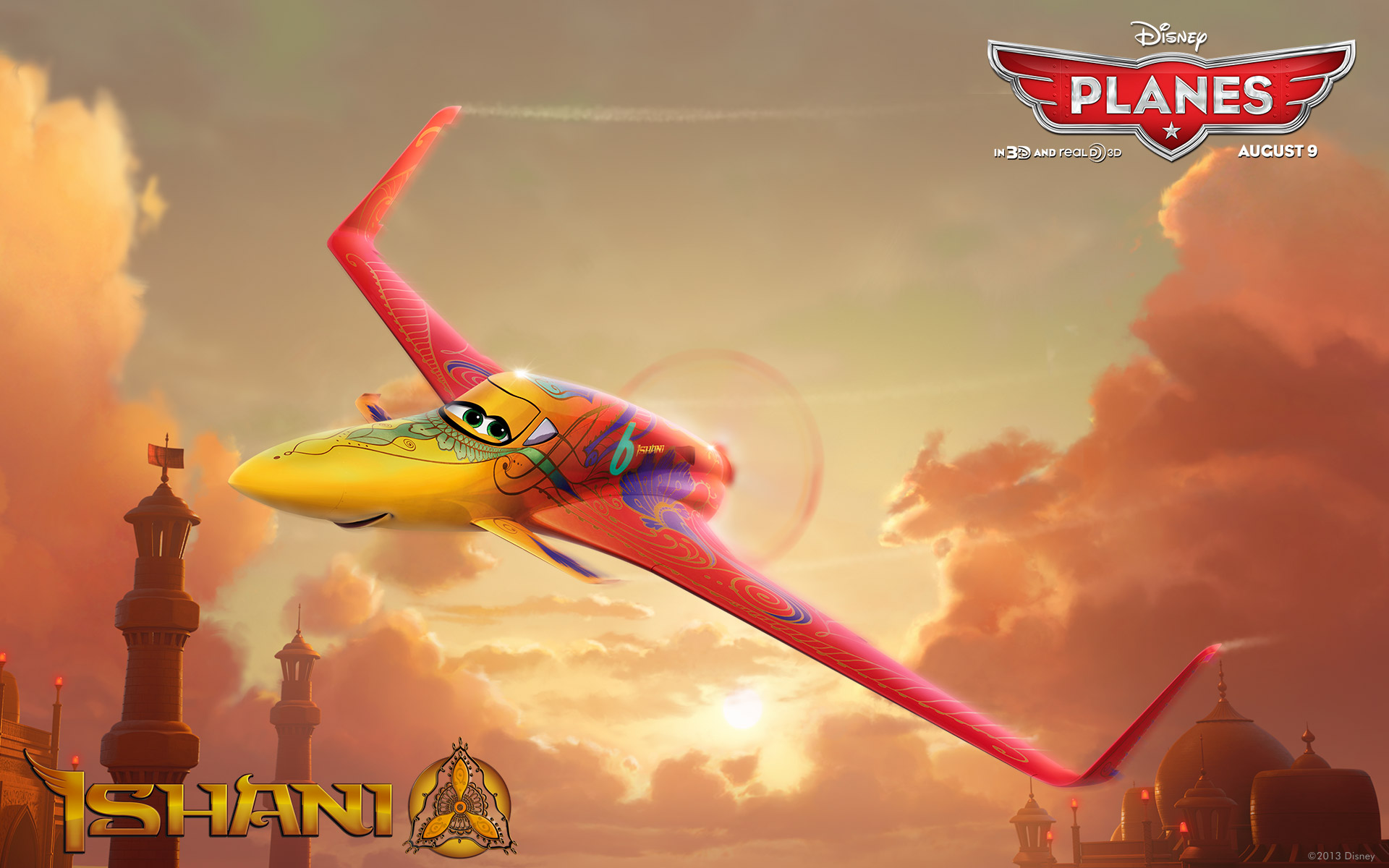 Disney Planes ishani 1920 x 1200