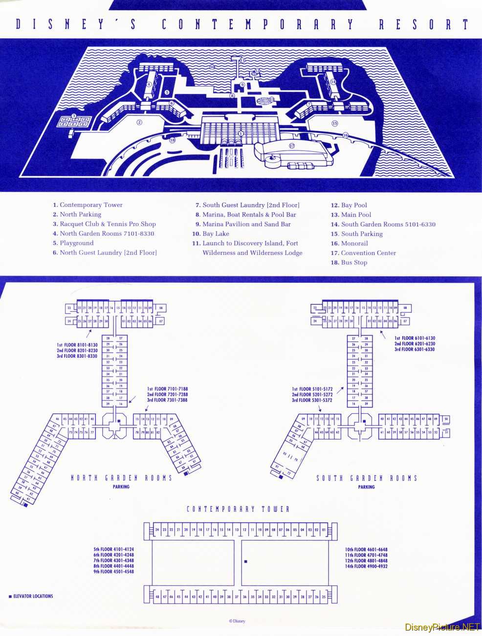Contemporary map