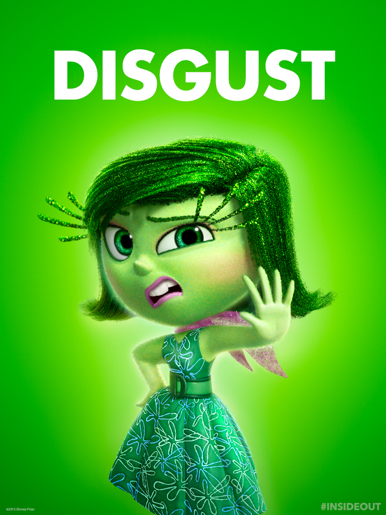 inside out Disgust tablet