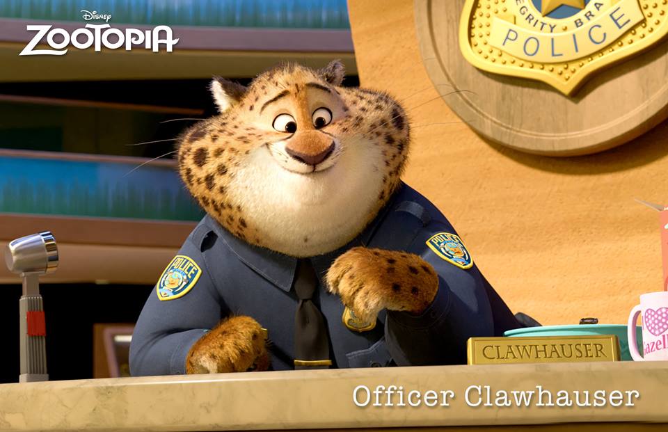 zootopia benjamin clawhauser