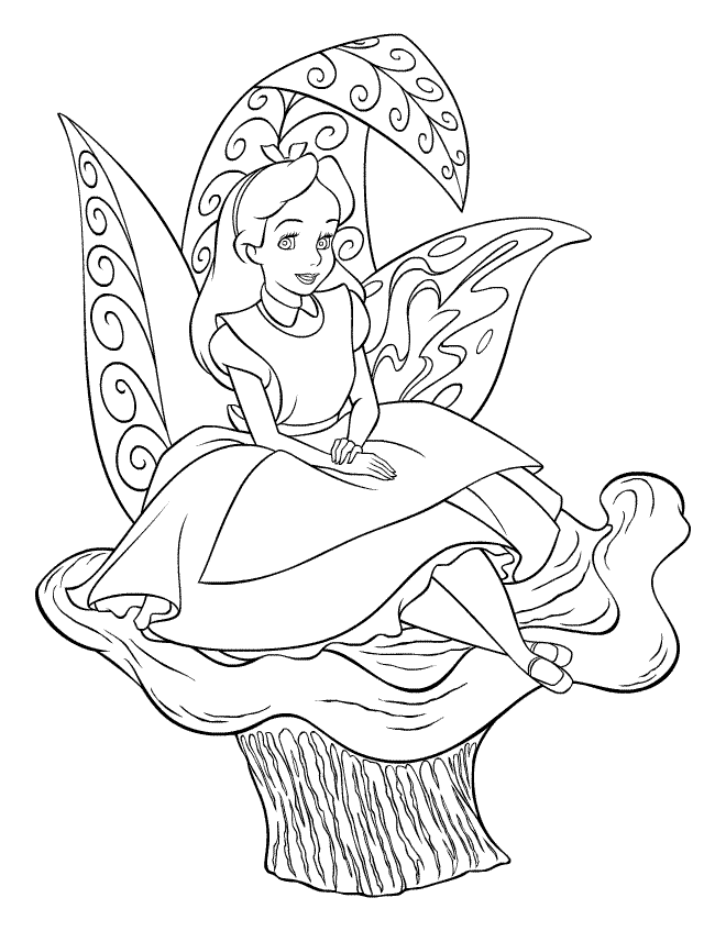 disney colouring 761