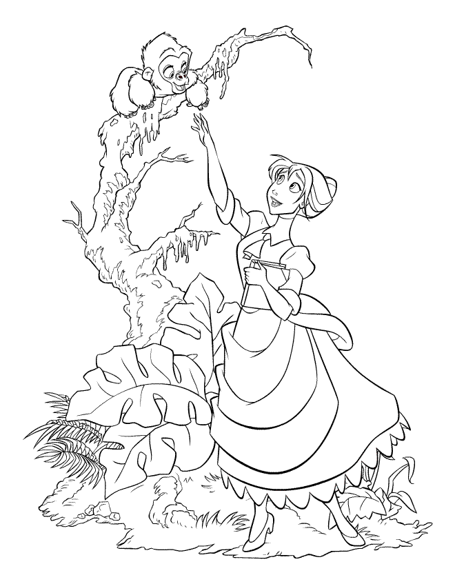 disney colouring 784