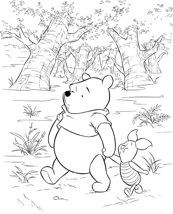 disney colouring picture 347