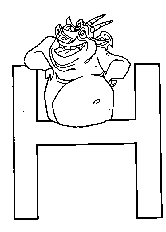 disney colouring picture 364