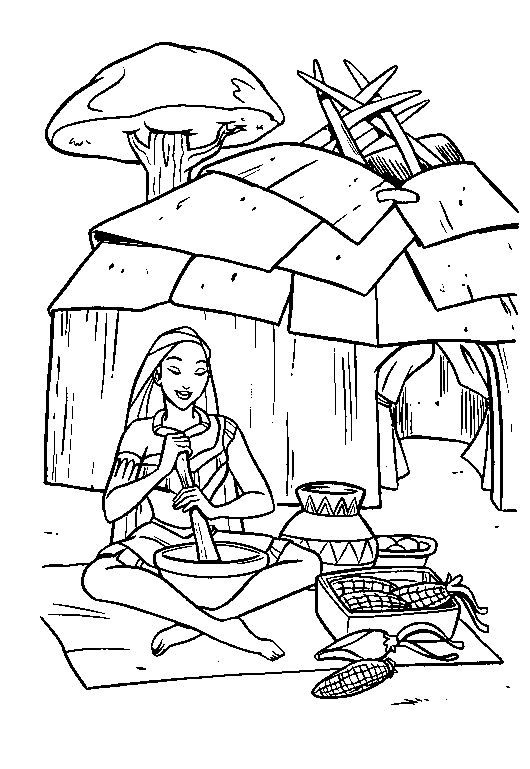 disney colouring picture 366