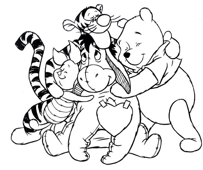 disney colouring picture 373