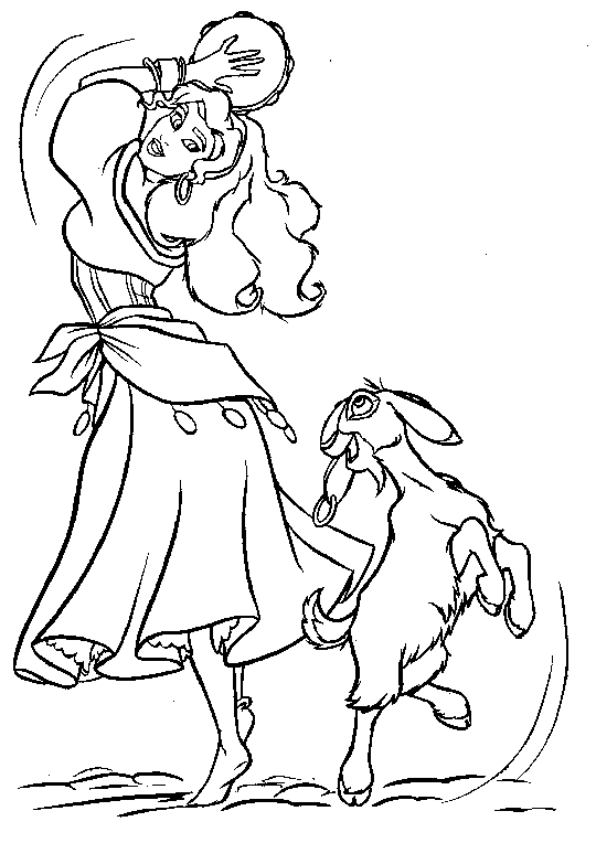 disney colouring picture 376