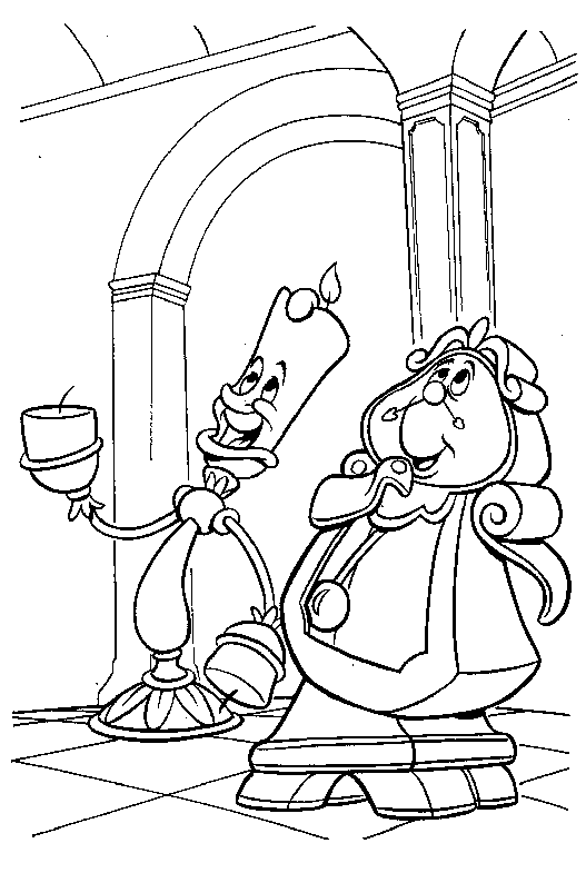 disney colouring picture 381