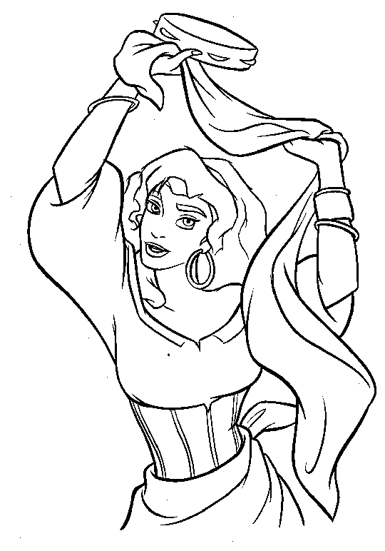 disney colouring picture 388