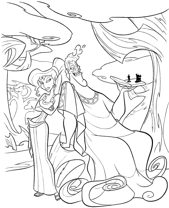 disney colouring picture 389