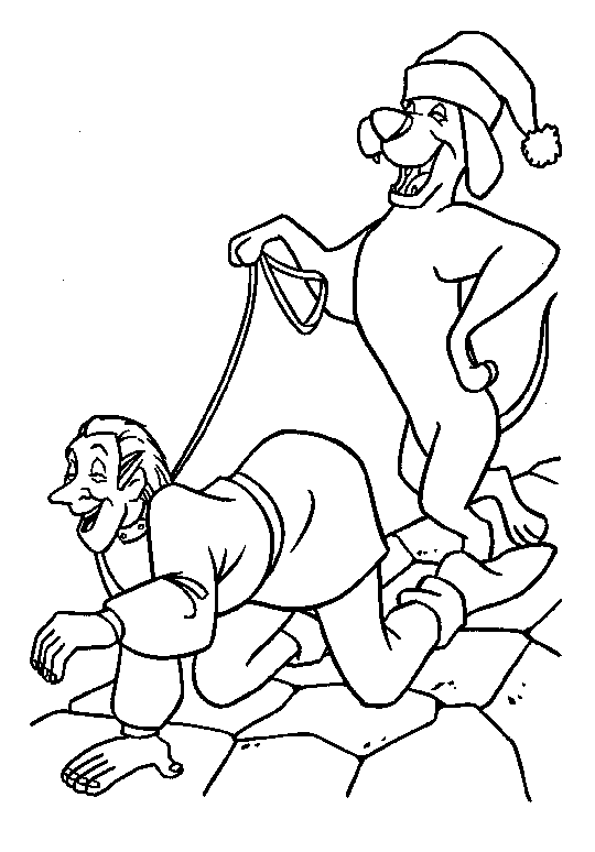 disney colouring picture 390