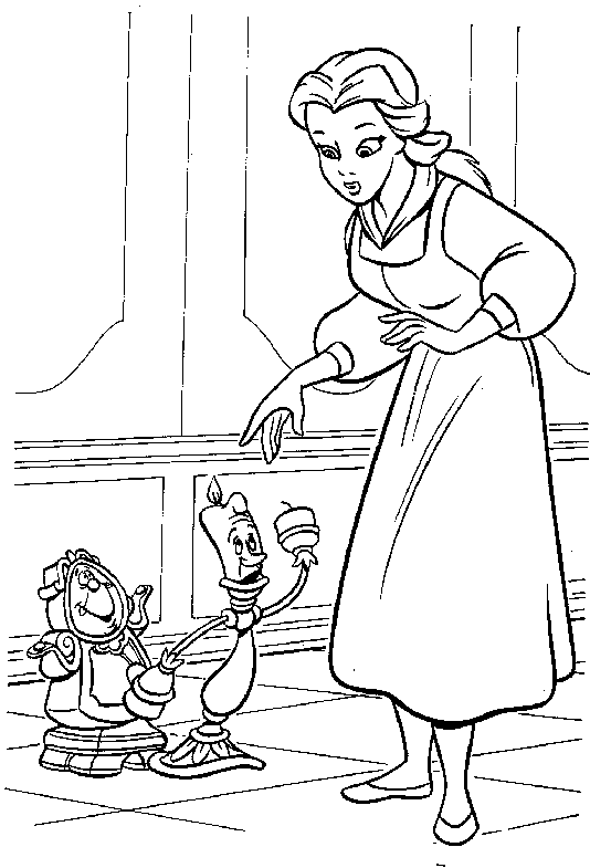 disney colouring picture 396