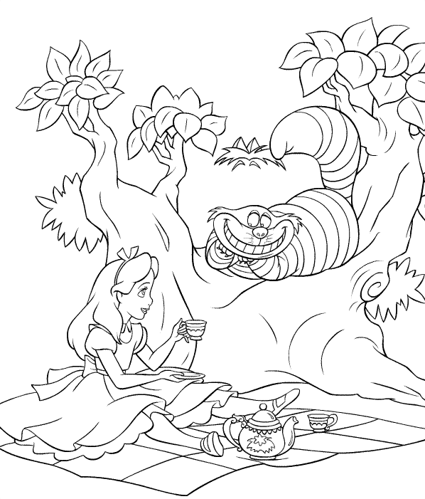disney colouring picture 397