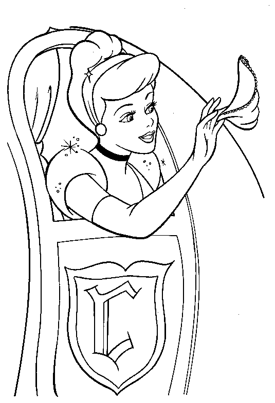 disney colouring picture 399