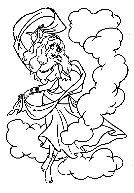 disney colouring picture 404