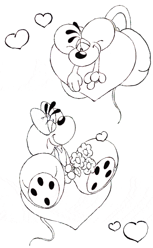 disney colouring picture 405