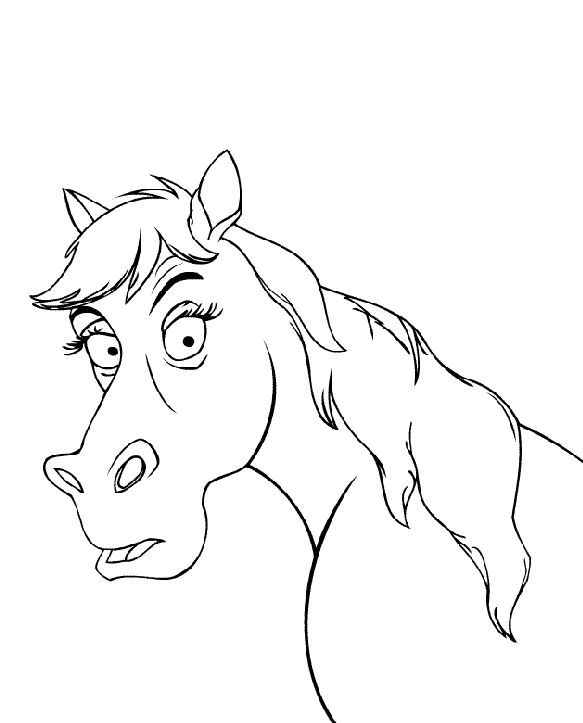 disney colouring picture 408