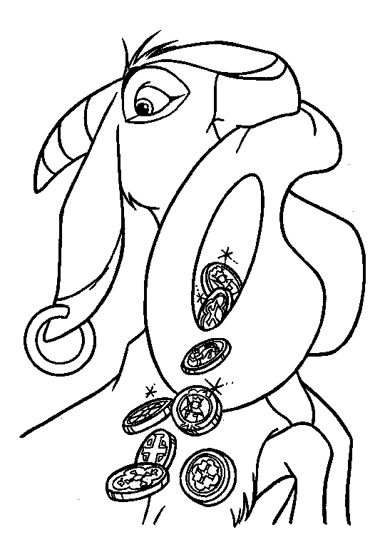 disney colouring picture 409
