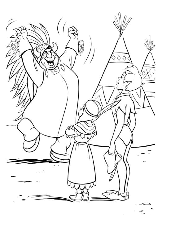 disney colouring picture 417