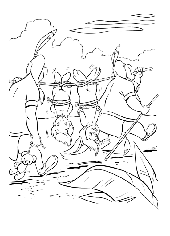disney colouring picture 418