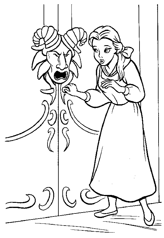 disney colouring picture 438