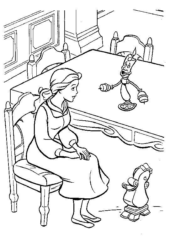 disney colouring picture 439