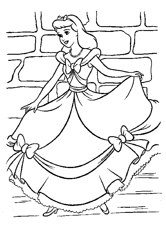 disney colouring picture 463
