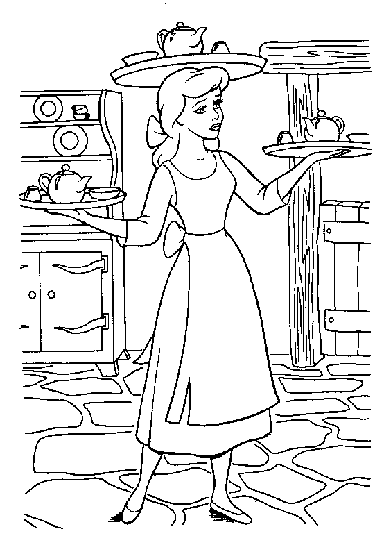 disney colouring picture 467