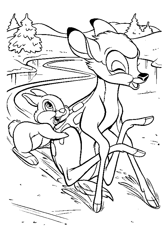 disney colouring picture 493