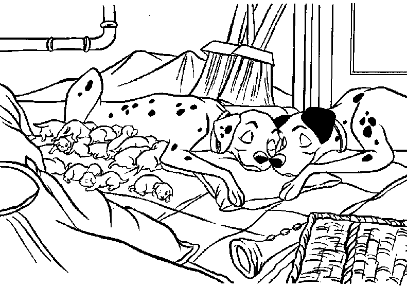 disney colouring picture 497