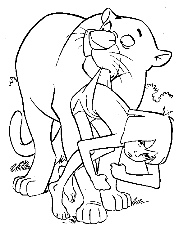 disney colouring picture 499