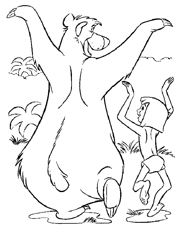 disney colouring picture 503