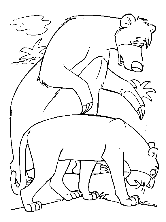 disney colouring picture 508
