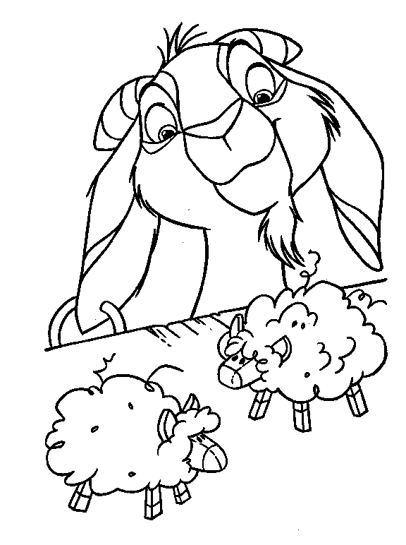 disney colouring picture 514